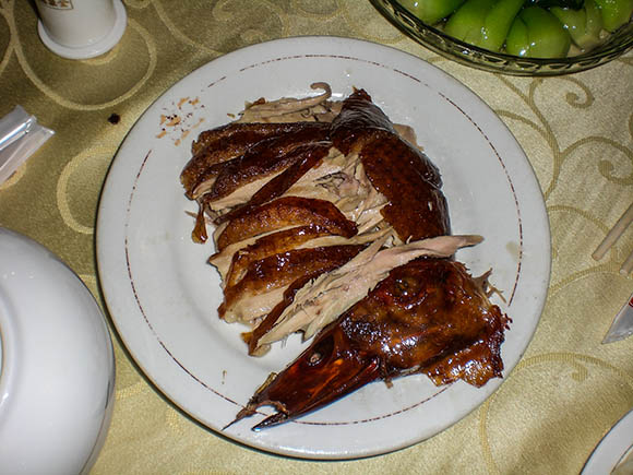 Roasted Peking Duck, Beijing, China.
